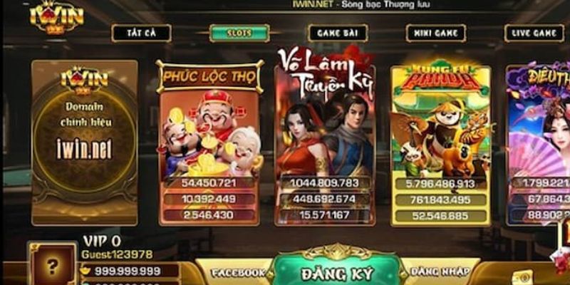 trò chơi điện tử của iwin